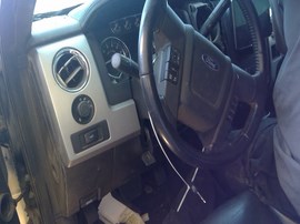 2011 FORD F-150, NAVY BLUE, LARIAT MODEL, CREW CAB, 5.0L, AT, 4WD.   F26519